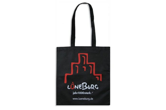 NonWoven-Tasche lange Henkel – Bild 3