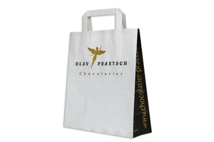 die praktische Papiertasche weiß – Bild 6