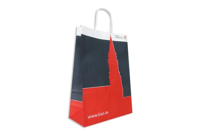 die Fashion Papiertasche weiß – Bild 4
