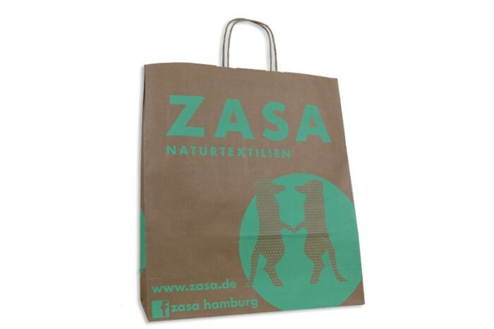 tausendtypentragetaschen - Papiertasche mit Papierkordel - ZASA Hamburg