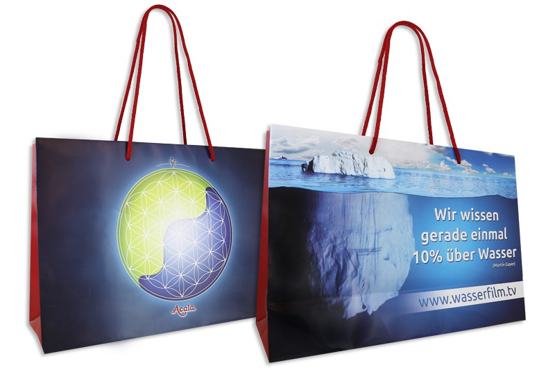 die glanzlaminierte Papiertasche – Bild 7