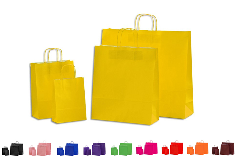 Papierkoreltasche Komfort-Color Basic-Fashion Tragetasche Einkaufstasche Einkaufstüte Papiertasche Papiertragetasche farbige Papiertasche Papiertüte Paperbag Shopperbag Bags Papiertüte