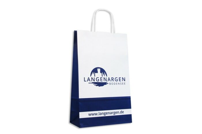 die Fashion Papiertasche weiß – Bild 5