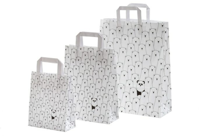 Papiertasche Panda