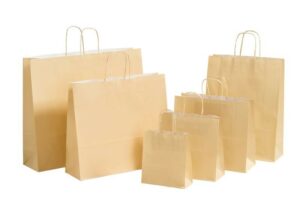 Papiertasche Color ivory tausendtypentragetaschen