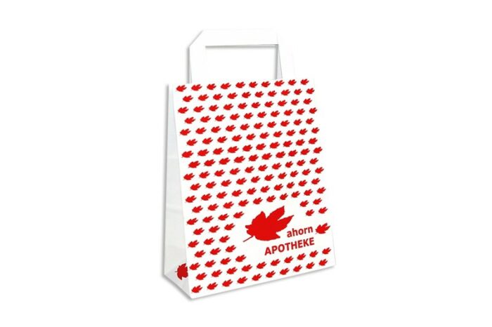 die praktische Papiertasche weiß – Bild 5