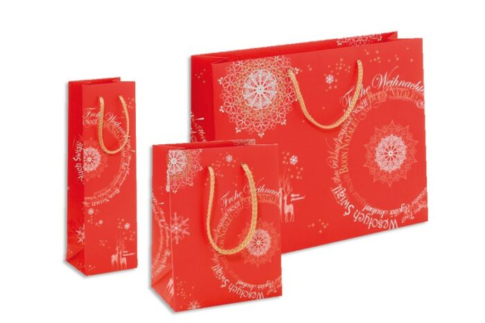 Weihnacht Papiertasche Weihnachtsfantasie