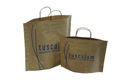 tausendtypentragetaschen - Papiertasche Easybag Tusculum - natur