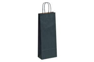tausendtypentragetaschen 1er Flaschentasche Naturell blau versandkostenfrei im Online-Shop