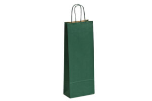 tausendtypentragetaschen 1er Flaschentasche Naturell grün versandkostenfrei im Online-Shop