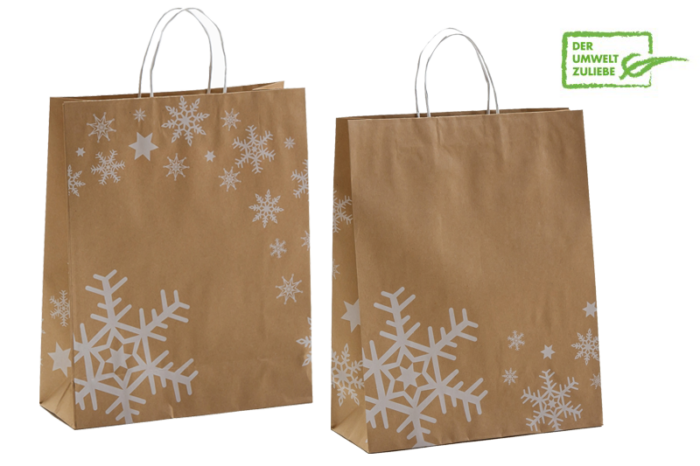 Eiskristalltasche groß aus Recycled-Papier im Onlineshop von tausendtypentragetaschen